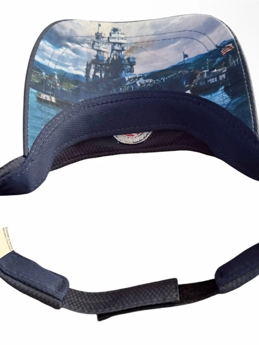 USS‎ Arizona Pacific Historic Parks Visor Pearl Harbor Hawaii NWT Blue